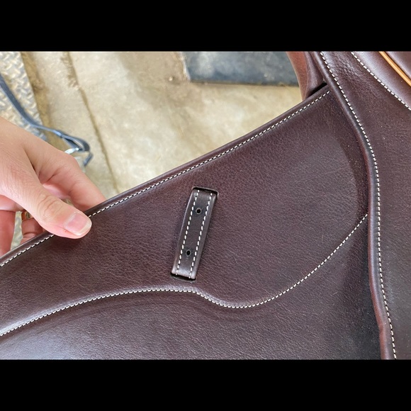 Practically new! English Saddle Close Contact Jump Saddle Changeable gullet 17” - Picture 8 of 16